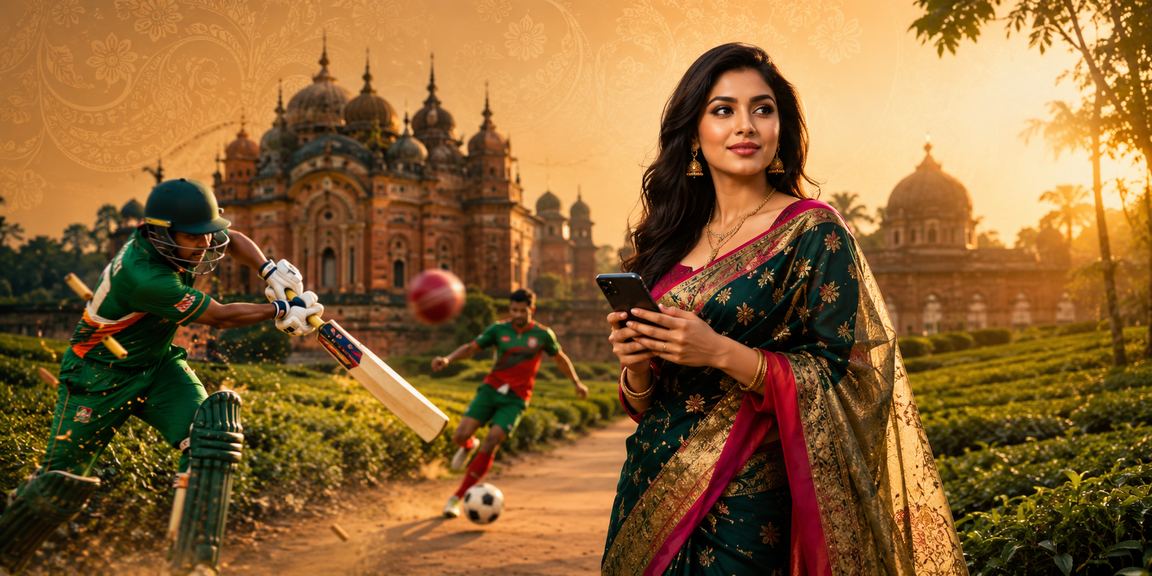 বাংলাদেশে জনপ্রিয় গেমসের এলাকার চা বাগানে ক্রিকেট বেটিং